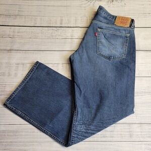 Levis 529 Jeans‎ 36x32 Mens Low Rise Straight Denim Med Wash Vintage Y2K Baggy